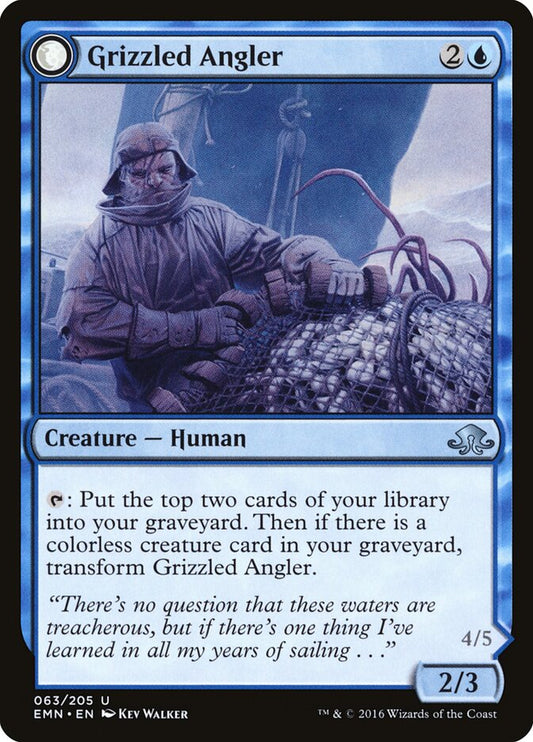 Grizzled Angler - carta Magic The Gathering