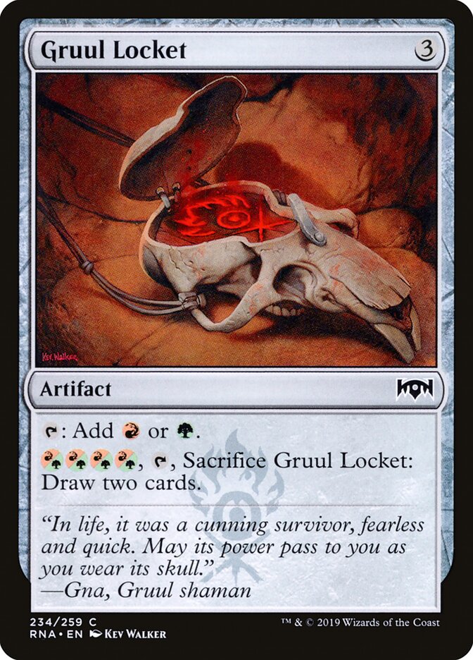 Gruul Locket - carta Magic The Gathering