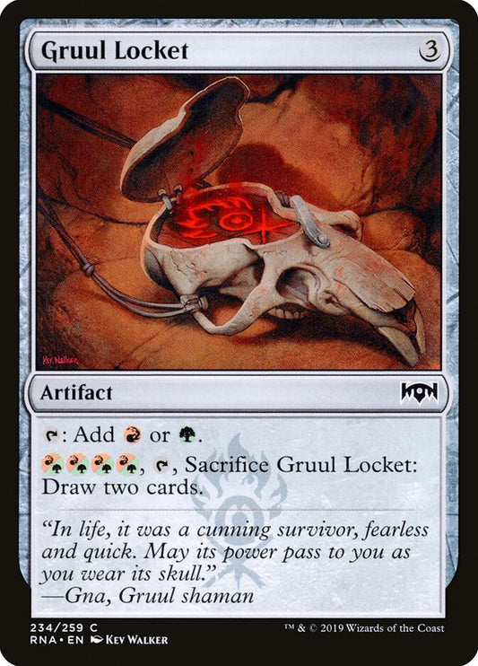 Gruul Locket - carta Magic The Gathering