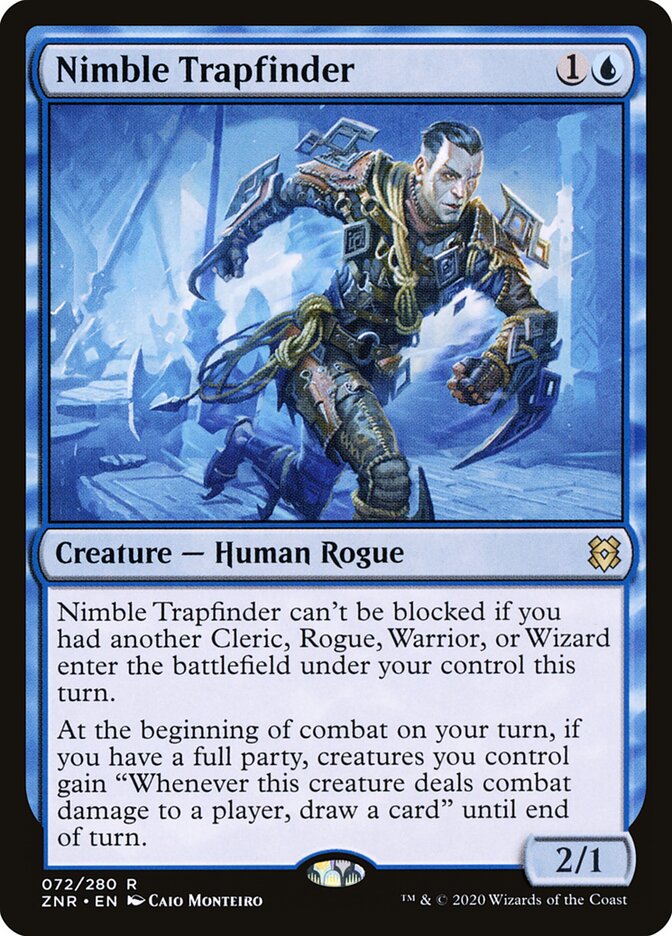 Nimble Trapfinder - carta Magic The Gathering