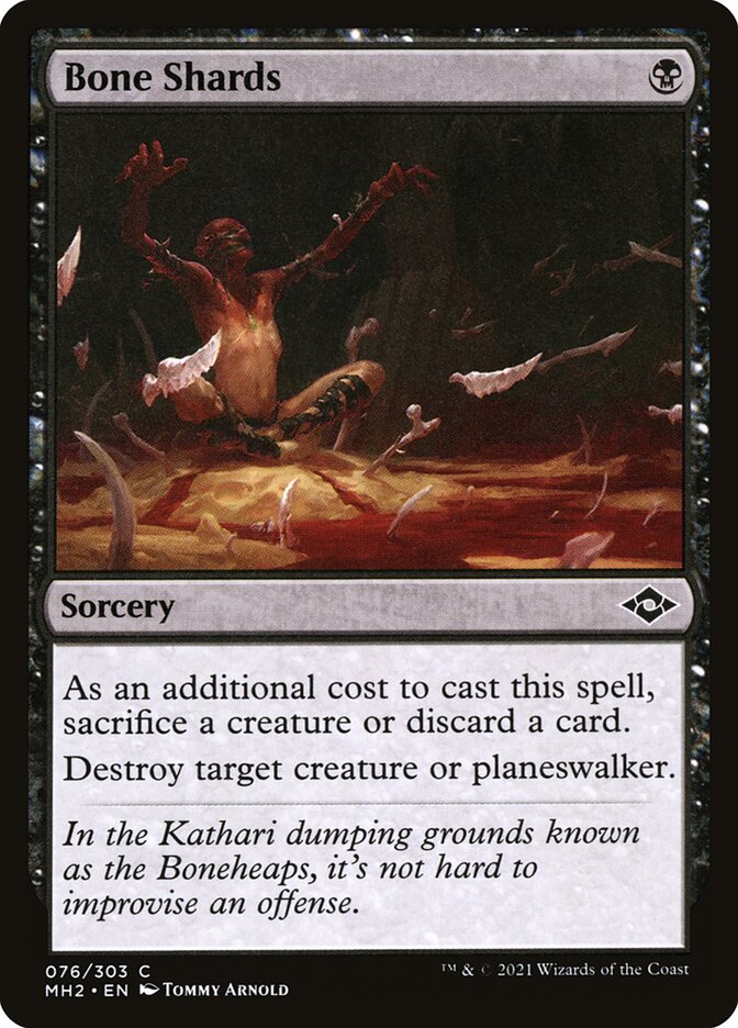 Bone Shards - carta Magic The Gathering