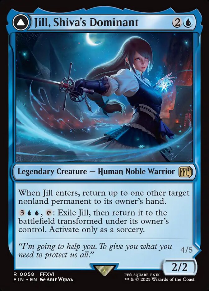 Jill, Shiva's Dominant - carta Magic The Gathering