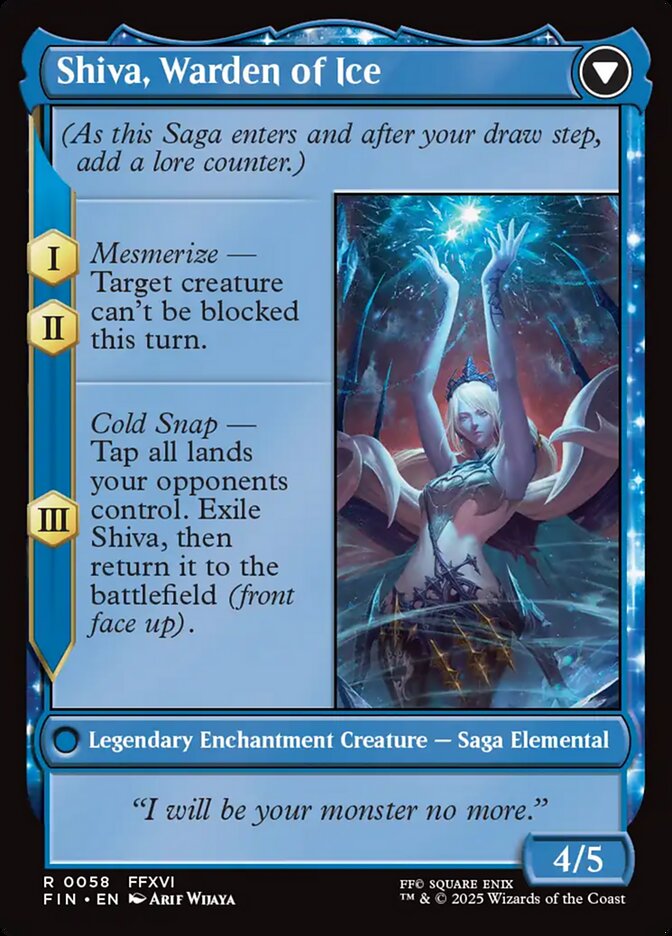 Shiva, Warden of Ice - carta Magic The Gathering