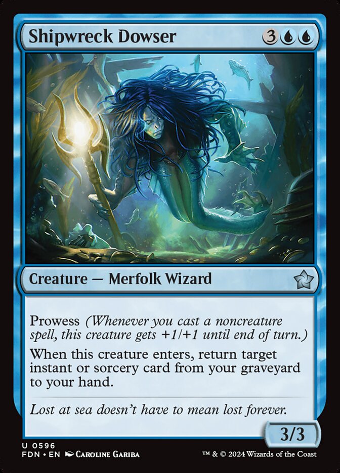 Shipwreck Dowser - carta Magic The Gathering