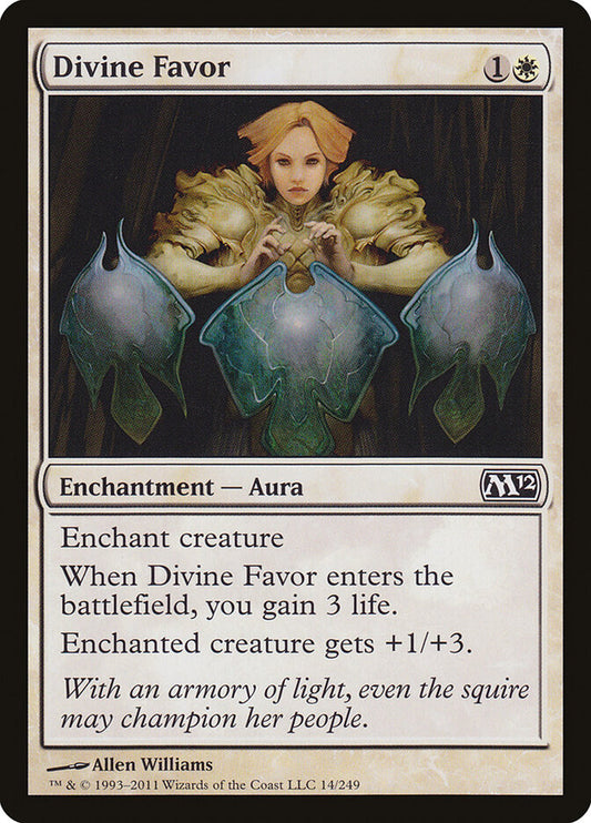 Divine Favor - carta Magic The Gathering