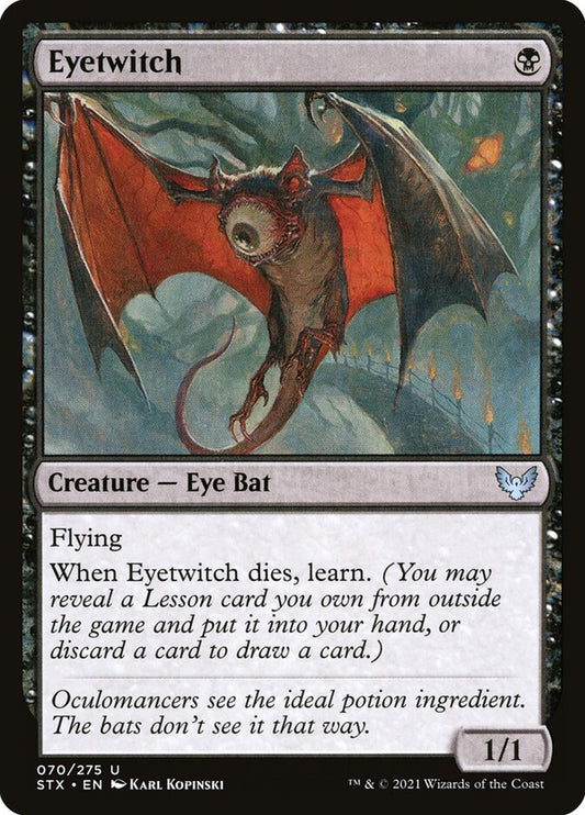 Eyetwitch - carta Magic The Gathering