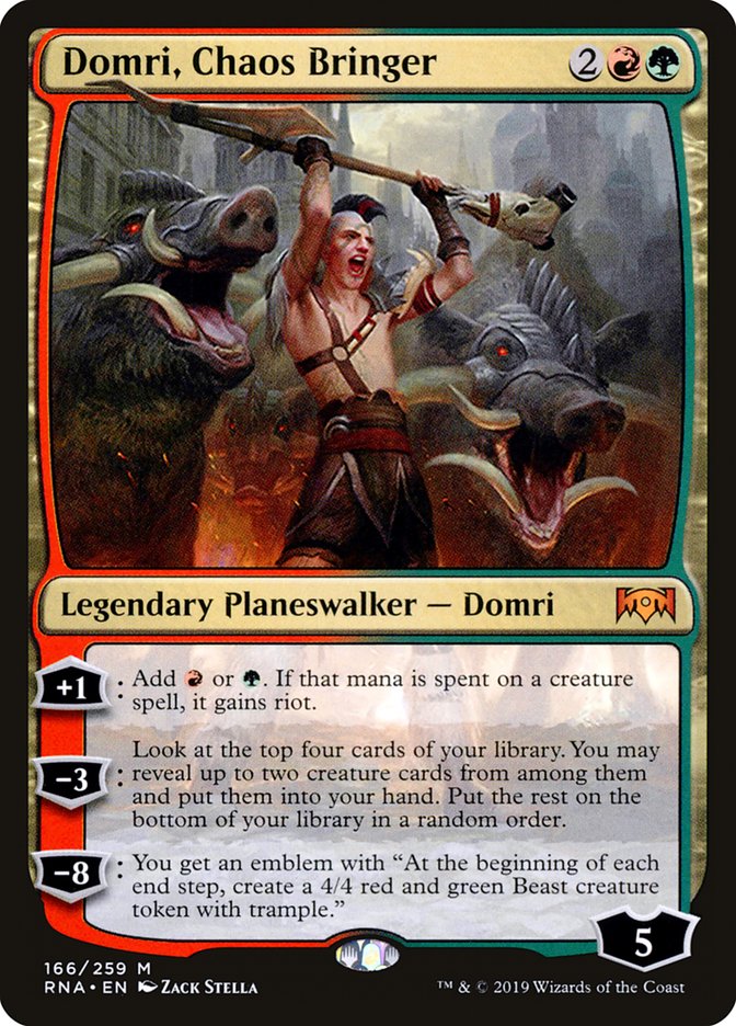 Domri, Chaos Bringer - RNA-166-NF-STD