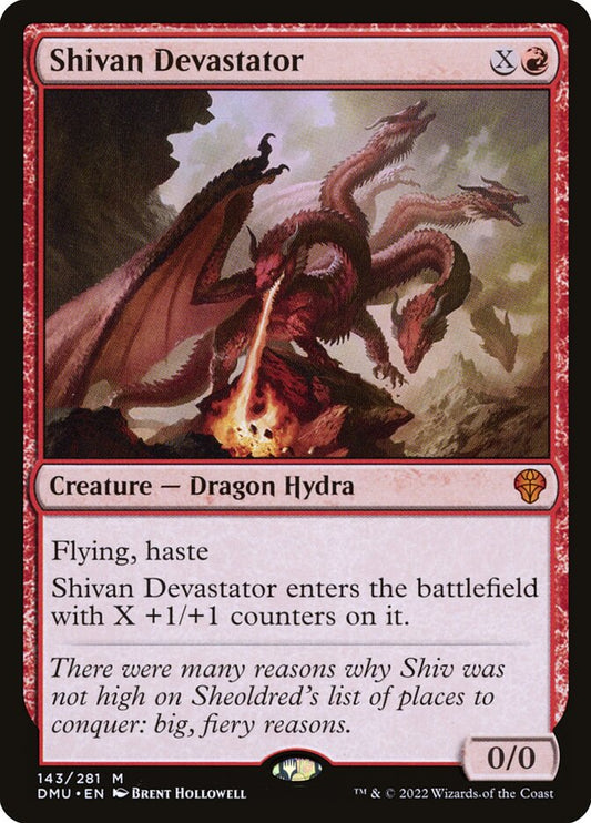 Shivan Devastator - DMU-143-NF-STD