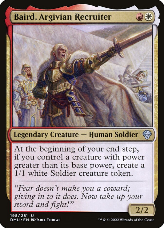 Baird, Argivian Recruiter - carta Magic The Gathering