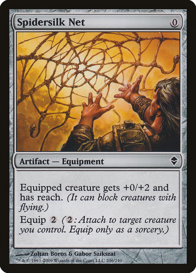 Spidersilk Net - carta Magic The Gathering