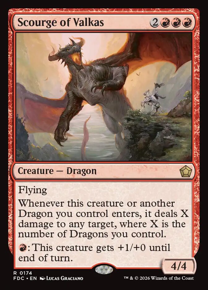 Scourge of Valkas - carta Magic The Gathering