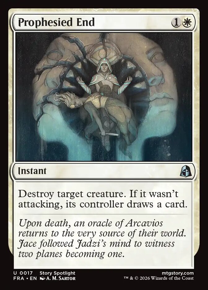 Prophesied End - carta Magic The Gathering