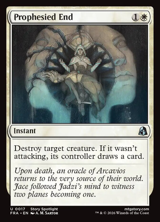 Prophesied End - carta Magic The Gathering