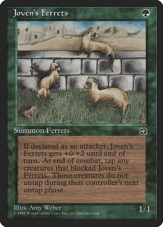 Joven's Ferrets - carta Magic The Gathering