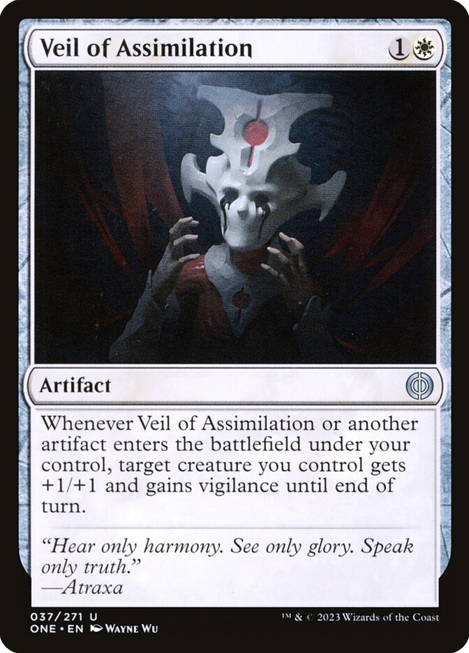 Veil of Assimilation - carta Magic The Gathering
