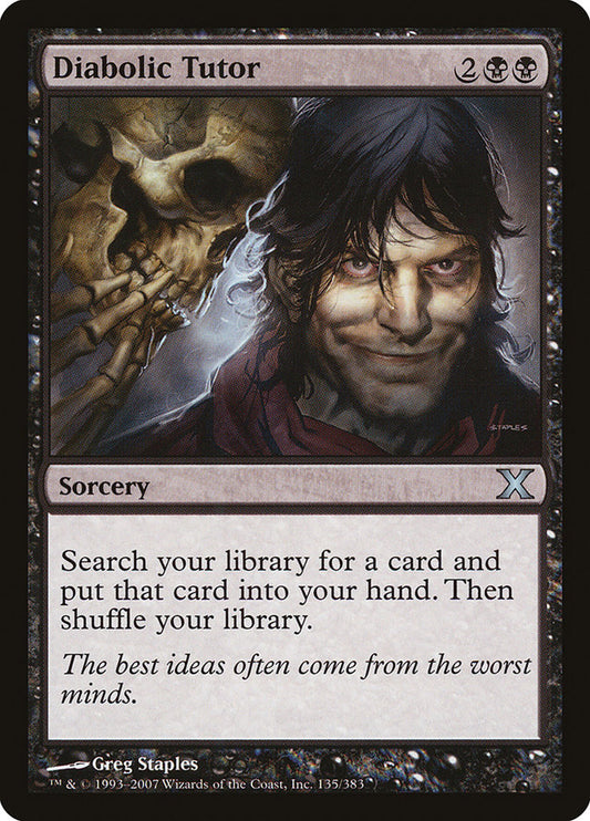 Diabolic Tutor (10E)