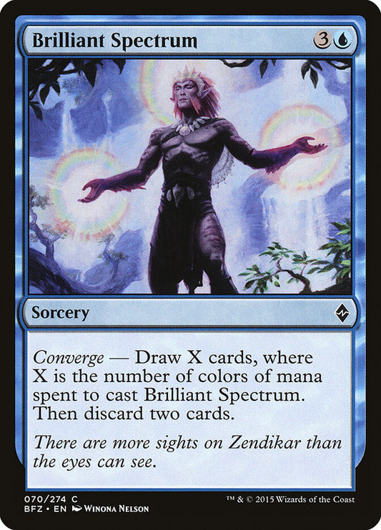 Brilliant Spectrum - carta Magic The Gathering