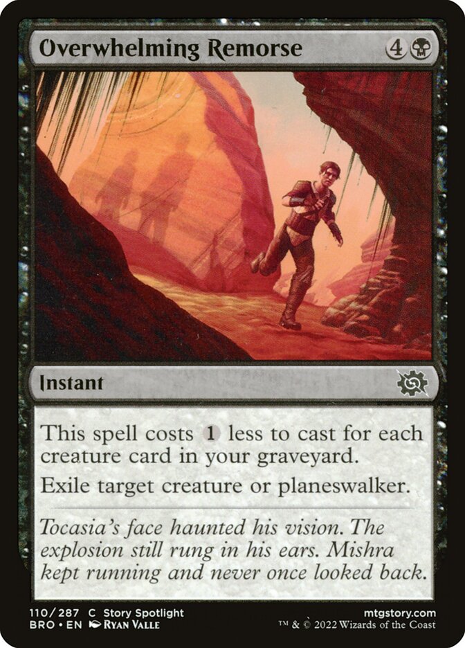 Overwhelming Remorse - BRO-110-NF-STD