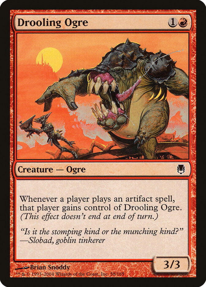 Drooling Ogre - carta Magic The Gathering
