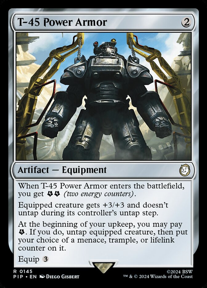 T-45 Power Armor - carta Magic The Gathering