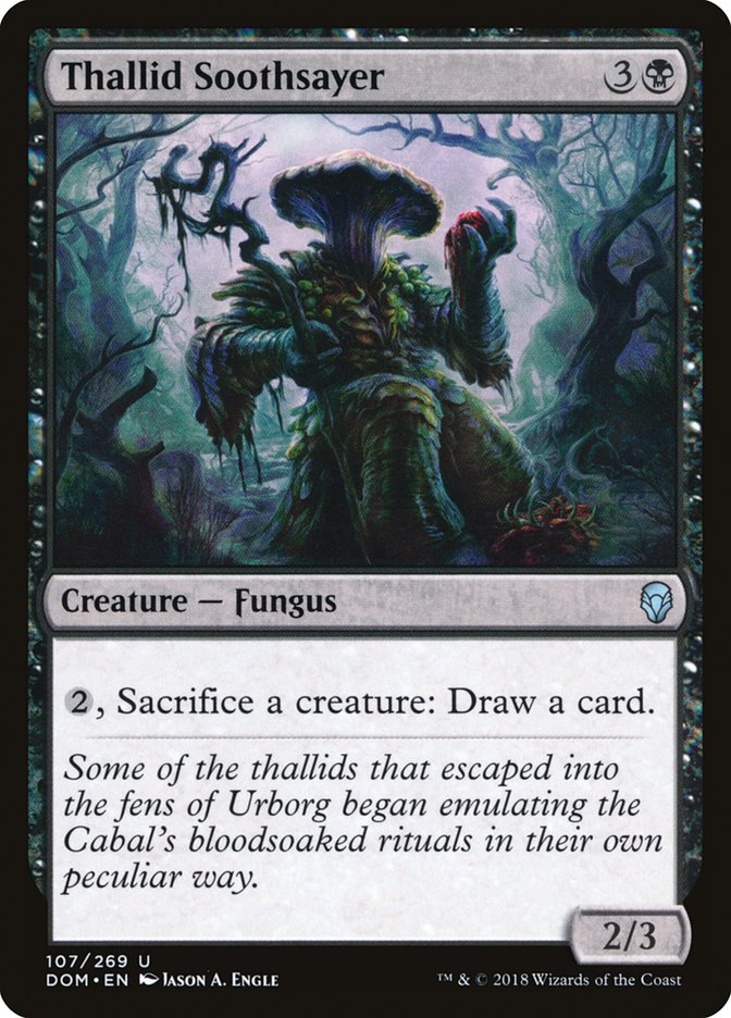 Thallid Soothsayer - carta Magic The Gathering