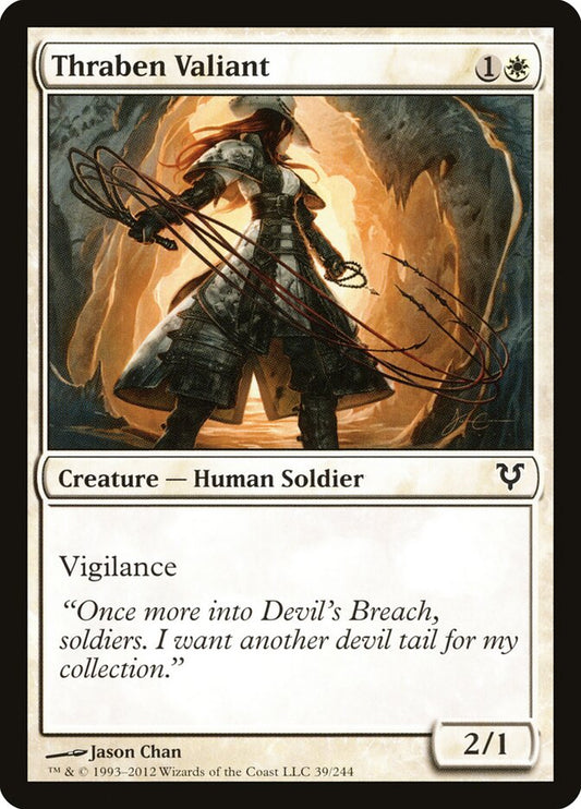 Thraben Valiant - carta Magic The Gathering