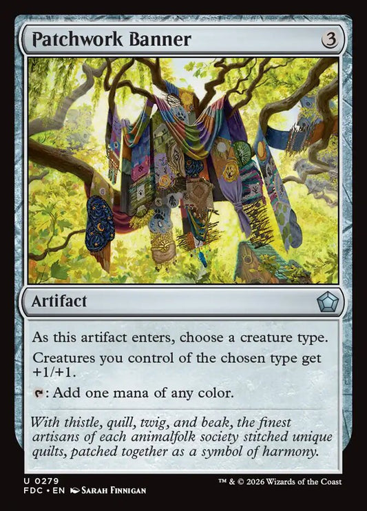 Patchwork Banner - carta Magic The Gathering