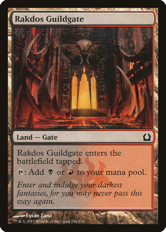 Rakdos Guildgate - carta Magic The Gathering