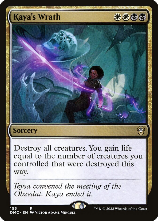 Kaya's Wrath - carta Magic The Gathering