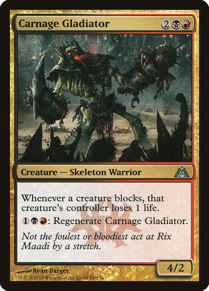 Carnage Gladiator - carta Magic The Gathering
