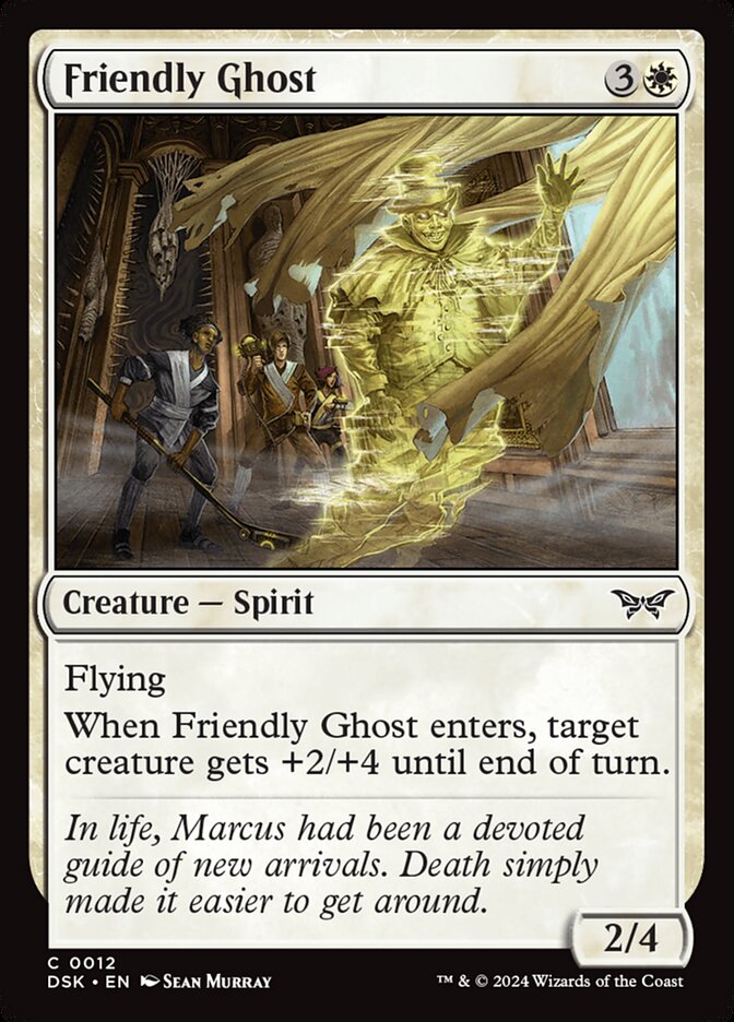 Friendly Ghost - carta Magic The Gathering
