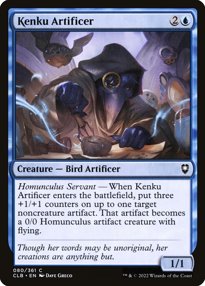 Kenku Artificer - carta Magic The Gathering