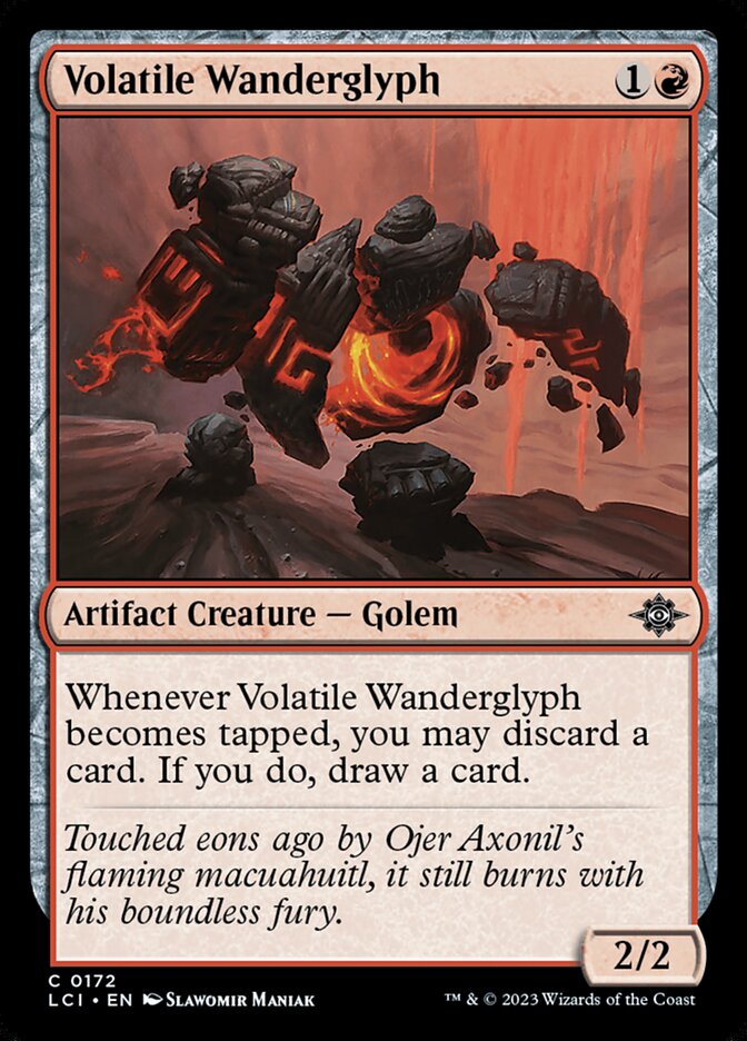 Volatile Wanderglyph - carta Magic The Gathering