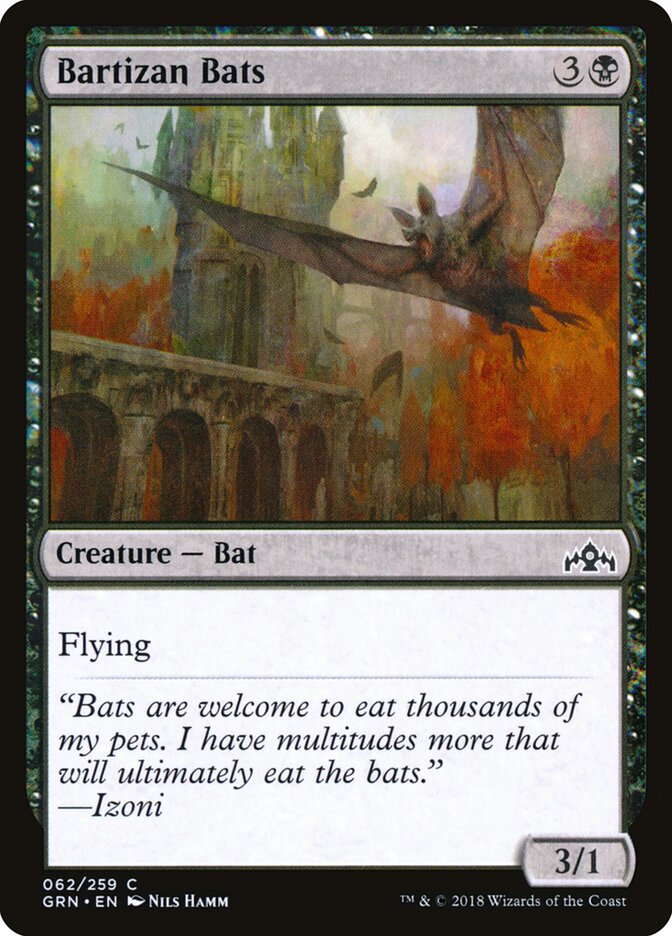 Bartizan Bats - carta Magic The Gathering