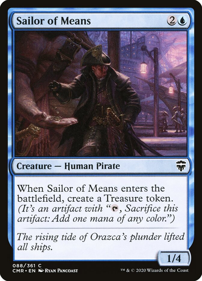 Sailor of Means - carta Magic The Gathering