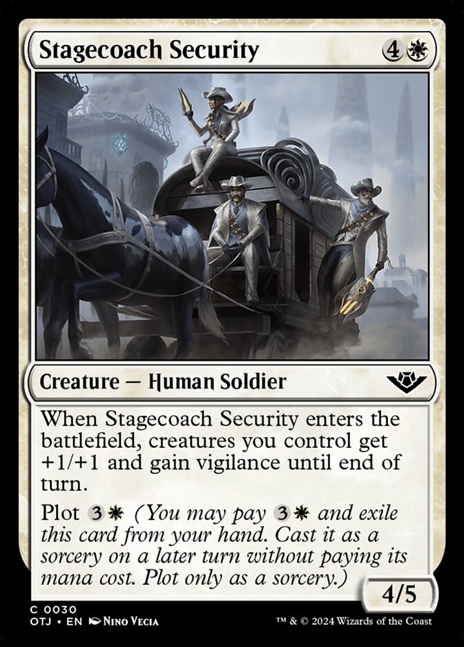Stagecoach Security - carta Magic The Gathering