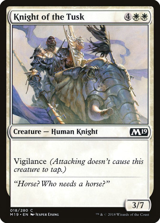 Knight of the Tusk - M19-018-NF-STD
