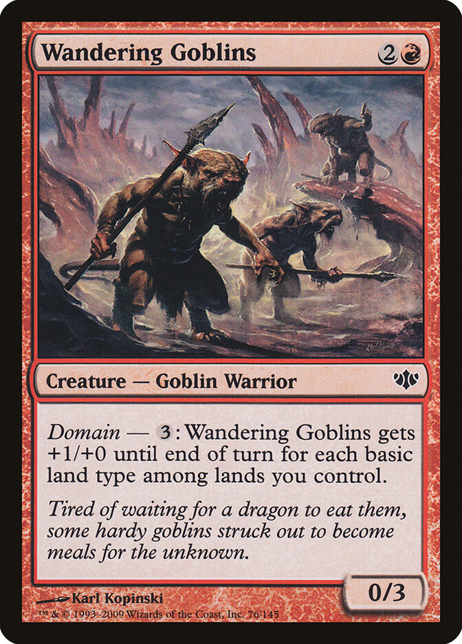 Wandering Goblins - carta Magic The Gathering