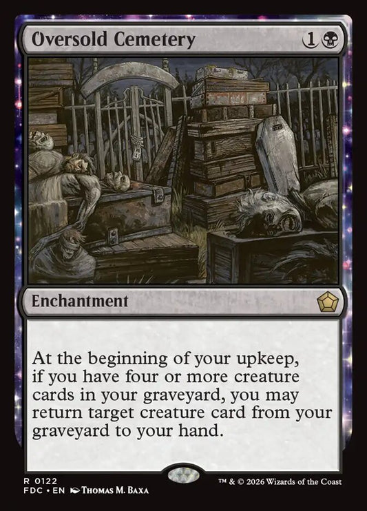 Oversold Cemetery - carta Magic The Gathering