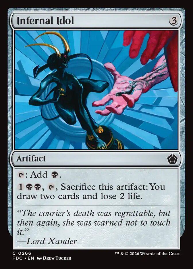 Infernal Idol - carta Magic The Gathering