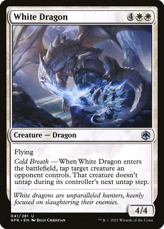 White Dragon - AFR-041-NF-STD