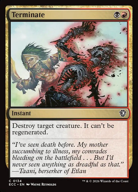 Terminate - ECC-134-NF-STD