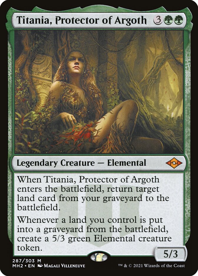 Titania, Protector of Argoth - carta Magic The Gathering