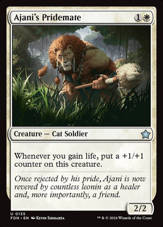 Ajani's Pridemate - FDN-135-NF-BEG-STA