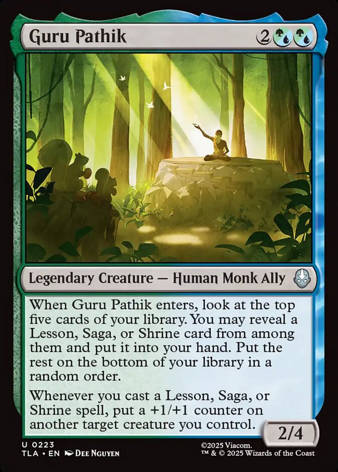 Guru Pathik - carta Magic The Gathering