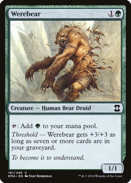 Werebear - carta Magic The Gathering