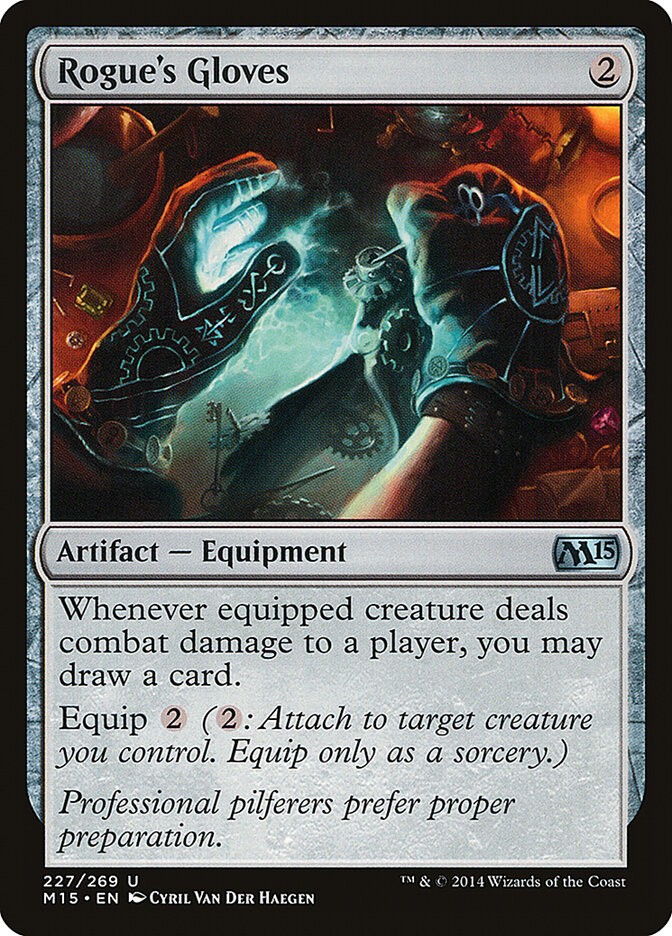 Rogue's Gloves - carta Magic The Gathering