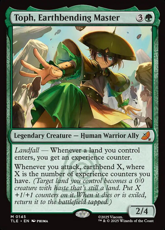 Toph, Earthbending Master - TLE-145-NF-BF-LDG-UNI