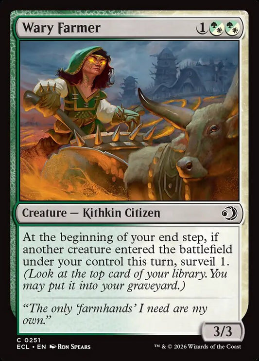 Wary Farmer - ECL-251-F-STD
