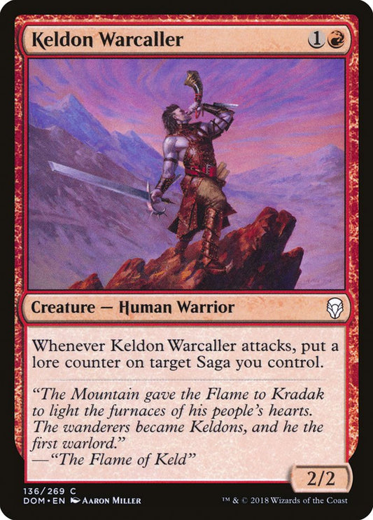 Keldon Warcaller - carta Magic The Gathering
